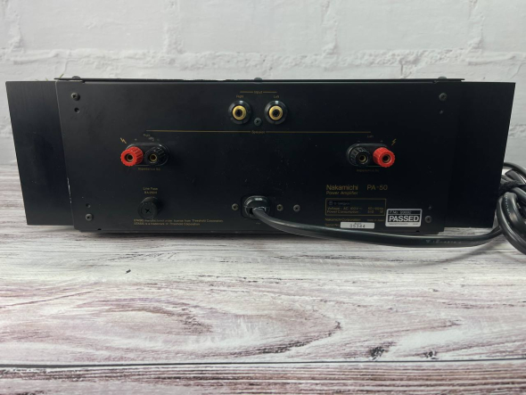 Усилитель мощности Nakamichi PA-50 Power Amplifier - 6