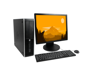 БУ HP Compaq 6300 4х ядерний CORE i5-3350P-3.30GHz 4GB RAM 320GB HDD + 19&quot; Монітор из Европы