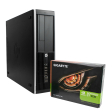 Системный блок HP Compaq 6300 4х ядерный CORE i5-3470-3.20GHz 8GB RAM 320GB HDD + GeForce GT1030 2GB(Новая) - 1