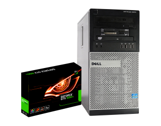 БУ Системний блок Dell OptiPlex 9010 Tower Intel Core i7-3770 4Gb RAM 120Gb SSD 320Gb HDD + нова GeForce GTX 1050Ti 4GB из Европы