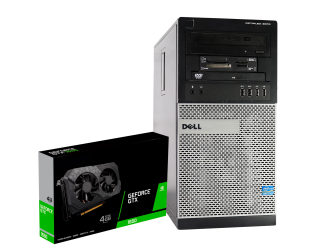 БУ Системний блок Dell OptiPlex 9010 Tower Intel Core i7-3770 16Gb RAM 500Gb HDD + нова GeForce GTX 1650 4GB из Европы