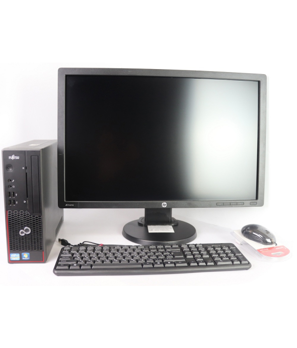 Комплект Fujitsu C700 SFF 4x ядерный Core I5 2400 4GB RAM 320GB HDD + 24'' Монитор IPS LED - 1