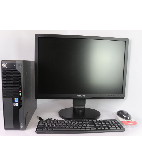 Комплект Fujitsu-Siemens E7936 CORE 2DUO E7500 4GB DDR3 160GB HDD + 24&quot; TFT Монитор - 1