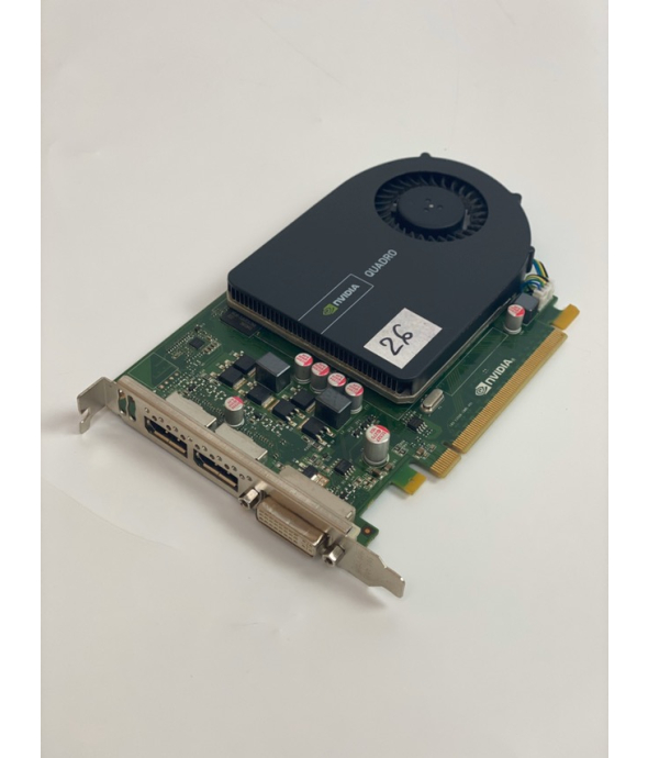 Видеокарта NVIDIA Quadro 2000 1024MB GDDR5 (128bit) (625/650) (DVI, 2x DisplayPort) - 1