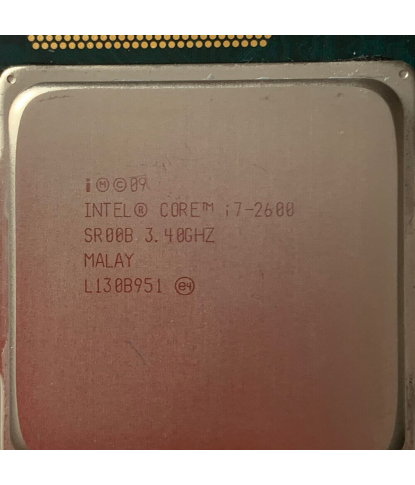 4х ядерный Процессор Intel Core i7-2600 8 МБ кэш-памяти, тактовая частота до 3,80 ГГц - 1