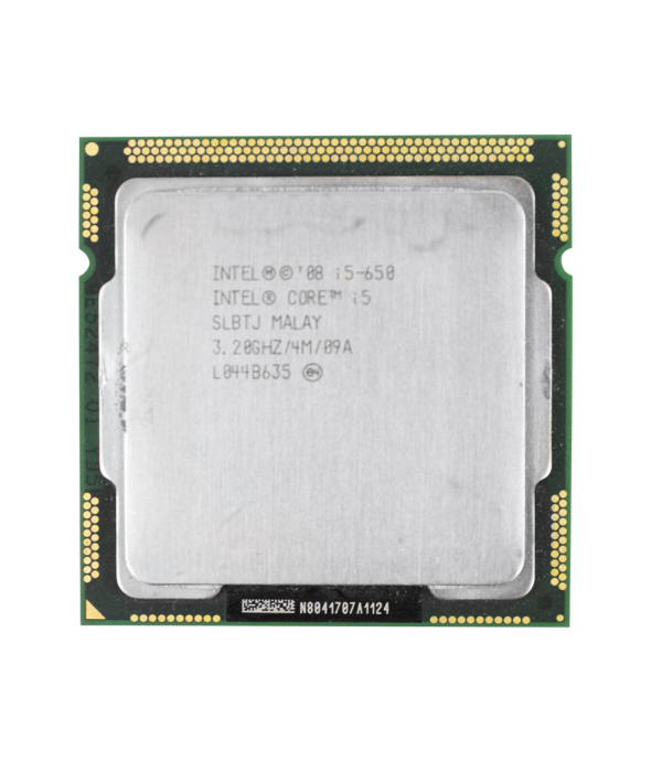 Процессор Intel® Core™ i5-650 (4 МБ кэш-памяти, тактовая частота 3,20 ГГц) - 1