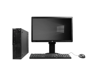 БУ Системный блок Lenovo ThinkCentre M78 AMD A4-5300B 4GB RAM 250GB HDD + Монитор 23&quot; из Европы