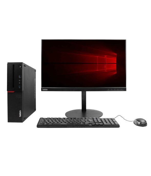 Системный блок Lenovo ThinkCentre M800 Intel Core i3-6100T 8GB RAM 500GB HDD + Монитор Lenovo ThinkVision T22i-10 21.5&quot; - 1