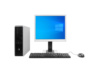 БУ Системный блок HP DC7800 SFF Intel Core 2 Duo E7500 4GB RAM 160GB HDD + Монитор 17&quot; из Европы