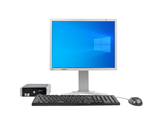 БУ Системный блок Fujitsu-Siemens ESPRIMO Q5020 mini Intel® Core™2 Duo T5670 4GB RAM 120GB SSD + Монитор Eizo FlexScan S2100 из Европы