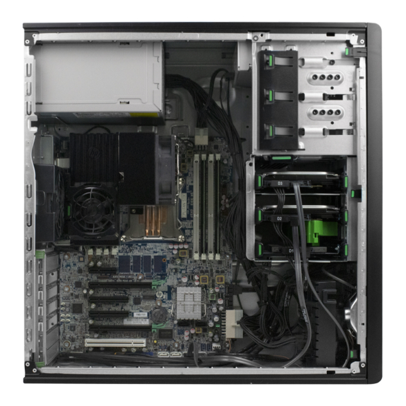Сервер WORKSTATION HP Z420 6-ти ядерний Xeon E5-1650 3,5 GHZ 16GB RAM 120SSD 2x500GB HDD + Монітор 24&quot; - 3