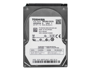 БУ Жорсткий диск Toshiba 250GB 7200rpm 16MB 2.5&quot; Sata II из Европы