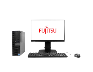 БУ Системний блок Dell OptiPlex 3040 Desktop SFF Intel Core i5-6500 8Gb RAM 500Gb HDD + Монітор Fujitsu P24-8 WS PRO из Европы