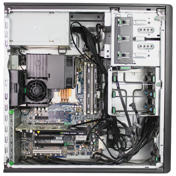 Рабочая станция HP WorkStation Z420 Intel Xeon E5-1650 32Gb RAM 120 SSD + 250 HDD + 250 HDD - 4