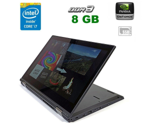 БУ Ноутбук-трансформер Lenovo ThinkPad S5 Yoga 15 / 15.6&quot; (1920x1080) IPS Touch / Intel Core i7-5500U (2 (4) ядра по 2.4 - 3.0 GHz) / 8 GB DDR3 / 256 GB SSD NEW / nVidia GeForce 840M, 2 GB DDR3, 64-bit / WebCam из Европы
