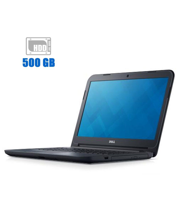 Ноутбук Dell Latitude 3440 / 14&quot; (1366x768) TN NEW / Intel Core i3-4030U (2 (4) ядра по 1.9 GHz) / 4 GB DDR3 / 500 Gb HDD / Intel HD Graphics 4400 / DVD-ROM / АКБ не тримає - 1