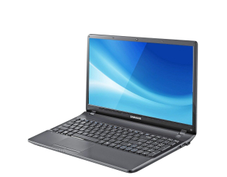 БУ Ноутбук Б-клас Samsung NP300E5C / 15.6&quot; (1366x768) TN / Intel Celeron B820 (2 ядра по 1.7 GHz) / 4 GB DDR3 / 320 GB HDD / nVidia GeForce GT 620M, 1 GB DDR3, 64-bit / WebCam из Европы