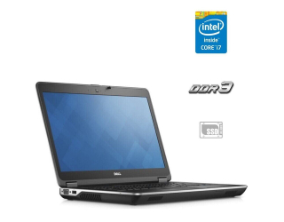 БУ Ноутбук Б-клас Dell Latitude E6440 / 14 &quot; (1920x1080) IPS / Intel Core i7-4610m (2 (4) ядра по 3.0-3.7 GHz) / 4 GB DDR3 / 120 GB SSD / Intel HD Graphics 4600 из Европы