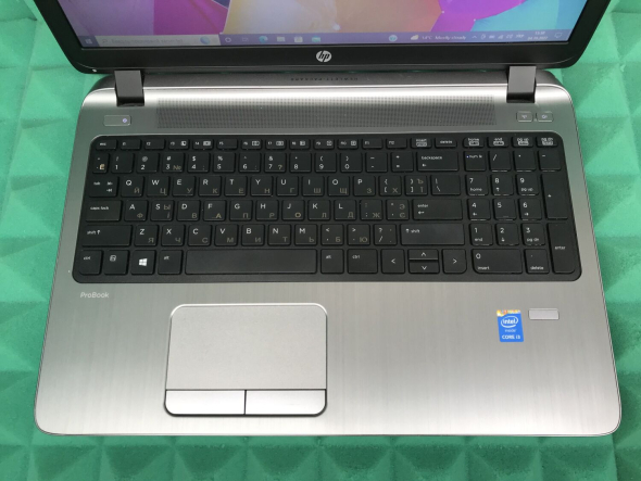 Ноутбук Б клас HP ProBook 450 G2 / 15.6&quot; (1366x768) TN / Intel Core i3-5005U (2 (4) ядра по 2.0 GHz) / 4 GB DDR3 / 128 GB SSD / Intel HD Graphics 5500 / WebCam / USB 3.0 / DVD-RW / HDMI - 4