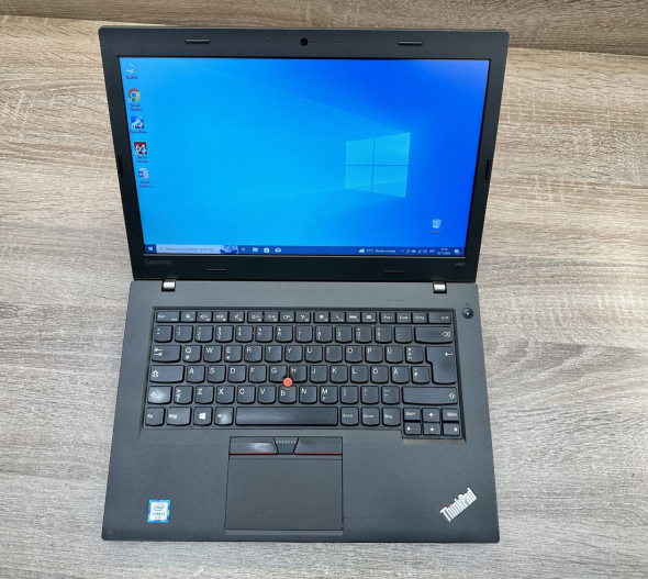 Ультрабук Lenovo ThinkPad L460/ 14 &quot; (1366x768) TN / Intel Core i3-6100U (2 (4) ядра по 2.3 GHz) / 8 GB DDR3 / 240 GB SSD / Intel HD Graphics 520 / WebCam / Windows 10 Pro - 9