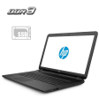 Ноутбук HP 17-p023ng / 17.3" (1600x900) TN / AMD E1-6010 (2 ядра по 1.35 GHz) / 4 GB DDR3 / 120 GB SSD / AMD Radeon R2 Graphics / WebCam / DVD-ROM / Без АКБ - 1