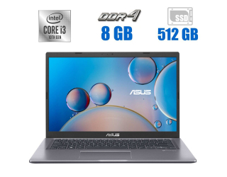 БУ Ноутбук Asus R465J / 14&quot; (1920x1080) TN / Intel Core i3-1005G1 (2 (4) ядра по 1.2 - 3.4 GHz) / 8 GB DDR4 / 512 GB SSD / Intel UHD Graphics / WebCam / АКБ из Европы