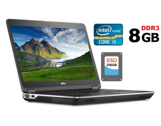 БУ Ноутбук Б-класс Dell Latitude E6440 / 14&quot; (1600x900) TN / Intel Core i5-4310M (2 (4) ядра по 2.7 - 3.4 GHz) / 8 GB DDR3 / 256 GB SSD / Intel HD Graphics 4600 / WebCam / DVD-RW / HDMI / Windows 10 лицензия из Европы