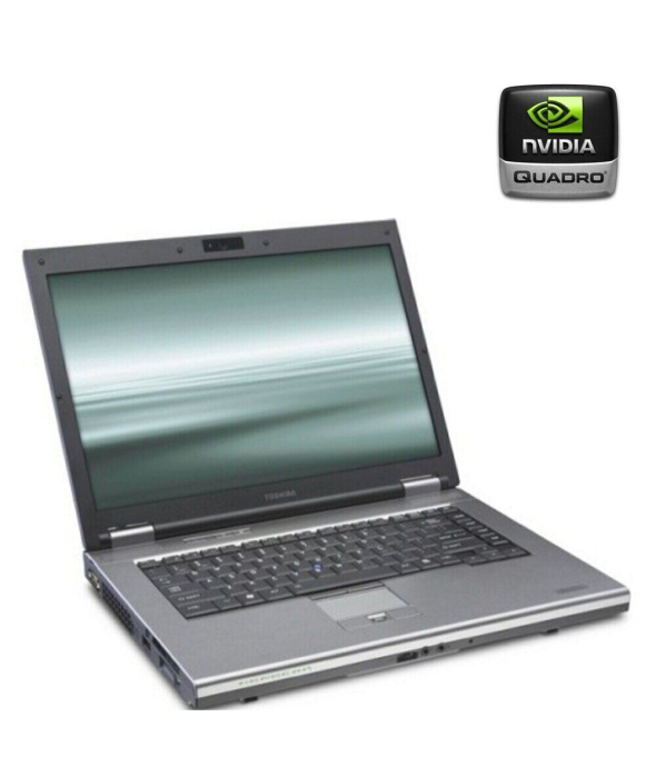 Ноутбук Toshiba Tecra A10 / 15.4&quot; (1280x800) TN / Intel Core 2 Duo P8400 (2 ядра по 2.26 GHz) / 4 GB DDR2 / 160 GB HDD / nVidia Quadro NVS 150M, 256 MB DDR2, 64-bit / WebCam / DVD-ROM - 1