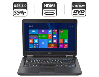 БУ Ноутбук Dell Latitude E5440 / 14&quot; (1366x768) TN / Intel Core i3-4010U (2 (4) ядра по 1.7 GHz) / 8 GB DDR3 / 240 GB SSD / Intel HD Graphics 4400 / WebCam из Европы