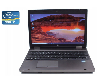 БУ Ноутбук HP ProBook 6570b / 15.6&quot; (1600x900) TN / Intel Core i5-3230M (2 (4) ядра по 2.6 - 3.2 GHz) / 4 GB DDR3 / 120 GB SSD / Intel HD Graphics 4000 / WebCam / DVD-RW / Без АКБ из Европы