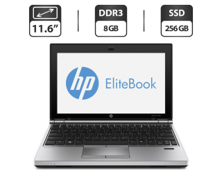 БУ Нетбук Б-клас HP EliteBook 2170p / 11.6&quot; (1366x768) TN / Intel Core i7 - 3687U (2 (4) ядра по 2.1-3.3 GHz) / 8 GB DDR3 / 256 GB SSD / Intel HD Graphics 4000 / WebCam / VGA из Европы