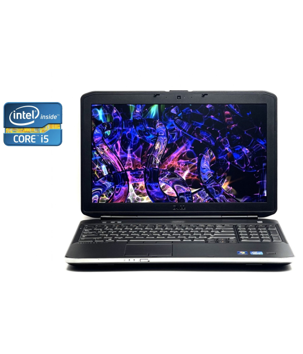 Ноутбук А-клас Dell Latitude E5530 / 15.6&quot; (1366x768) TN / Intel Core i5 - 3230M (2 (4) ядра по 2.6-3.2 GHz) / 8 GB DDR3 / 240 GB SSD / Intel HD Graphics 4000 / WebCam / DVD-RW - 1
