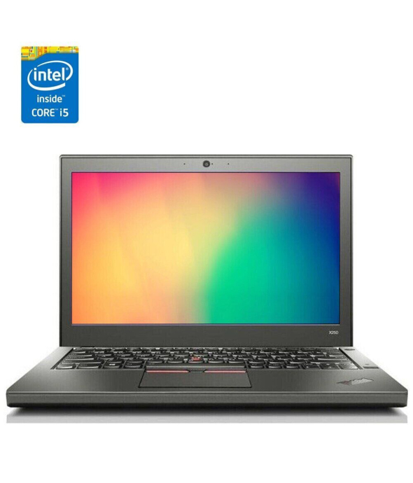 Нетбук Lenovo ThinkPad X250 / 12.5 &quot; (1366x768) TN / Intel Core i5-5300U (2 (4) ядра по 2.3 - 2.9 GHz) / 4 GB DDR3 / 120 GB SSD / Intel HD Graphics 5500 / АКБ NEW - 1
