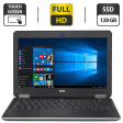 Нетбук Б-класс Dell Latitude E7240 / 12.5" (1920x1080) IPS Touch / Intel Core i7-4600U (2 (4) ядра по 2.1 - 3.3 GHz) / 8 GB DDR3 / 128 GB SSD / Intel HD Graphics 4400 / WebCam / HDMI - 1