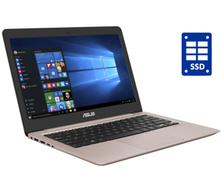 БУ Ноутбук Asus ZenBook UX310UA/ 13.3 &quot; (3200x1800) IPS / Intel Core i3-7100U (2 (4) ядра по 2.4 GHz) / 8 GB DDR4 / 256 GB SSD M. 2 / Intel HD Graphics 620 / Windows 10 из Европы