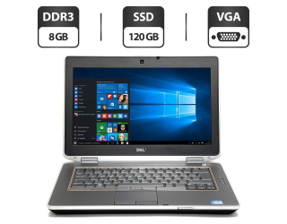 БУ Ноутбук Dell Latitude E6420 / 14&quot; (1366x768) TN / Intel Core i5-2520M (2 (4) ядра по 2.5 - 3.2 GHz) / 8 GB DDR3 / 120 GB SSD / Intel HD Graphics 3000 / WebCam / VGA  из Европы