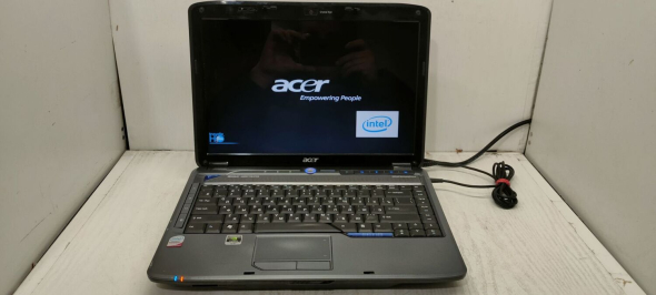 Ноутбук Б-клас Acer Aspire 4930 / 14.1&quot; (1280x800) TN / Intel Core 2 Duo T5800 (2 ядра по 2.0 GHz) / 4 GB DDR2 / 200 GB HDD / nVidia GeForce 9300M GS, 256 MB GDDR2, 64-bit / WebCam - 2