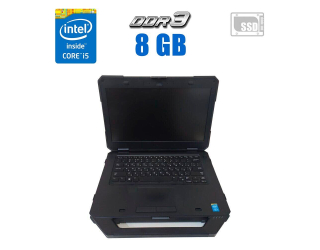 БУ Защищенный ноутбук Dell Latitude 14 Rugged 5404 / 14&quot; (1366x768) TN / Intel Core i5-4310U (2 (4) ядра по 2.0 - 3.0 GHz) / 8 GB DDR3 / 256 GB SSD / Intel HD Graphics 4400 / WebCam  из Европы