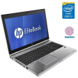 Ноутбук Б-клас HP EliteBook 8560p / 15.6" (1366x768) TN / Intel Core i5 - 2540M (2 (4) ядра по 2.6-3.3 GHz) / 8 GB DDR3 / 120 GB SSD / Intel HD Graphics 3000 / WebCam / без АКБ - 1