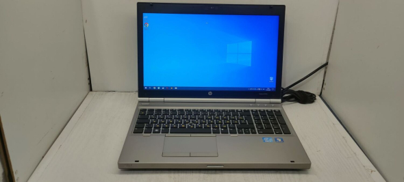 Ноутбук Б-клас HP EliteBook 8560p / 15.6&quot; (1366x768) TN / Intel Core i5 - 2540M (2 (4) ядра по 2.6-3.3 GHz) / 8 GB DDR3 / 120 GB SSD / Intel HD Graphics 3000 / WebCam / без АКБ - 10