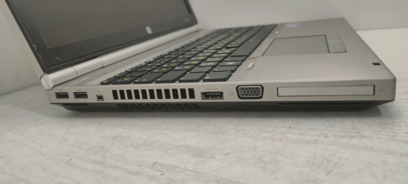 Ноутбук Б-клас HP EliteBook 8560p / 15.6&quot; (1366x768) TN / Intel Core i5 - 2540M (2 (4) ядра по 2.6-3.3 GHz) / 8 GB DDR3 / 120 GB SSD / Intel HD Graphics 3000 / WebCam / без АКБ - 5