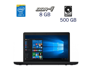БУ Ноутбук Lenovo ThinkPad E570 / 15.6&quot; (1366x768) TN / Intel Core i3-6006U (2 (4) ядра по 2.0 GHz) / 8 GB DDR4 / 500 GB HDD / WebCam / Fingerprint / Windows 10 PRO Lic из Европы