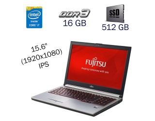 БУ Робоча станція Fujitsu Celsius H730/ 15.6 &quot; (1920х1080) IPS / Intel Core i7-4810MQ (4 (8) ядер по 2.8 - 3.8 GHz) / 16 GB DDR3 / 512 GB SSD / nVidia Quadro K1100M, 2 GB GDDR5, 128-bit / WebCam / Windows 10 PRO Lic из Европы