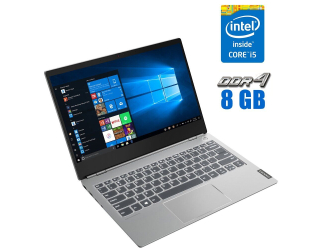 БУ Ультрабук Lenovo ThinkBook 13s-IWL / 13.3&quot; (1920x1080) IPS / Intel Core i5-8265U (4 (8) ядра по 1.6 - 3.9 GHz) / 8 GB DDR4 / 256 GB SSD / Intel UHD Graphics / WebCam из Европы