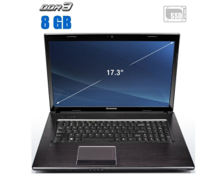 БУ Ноутбук Б-клас Lenovo G770/ 17.3 &quot; (1600x900) TN / Intel Core i3-2330M (2 (4) ядра по 2.2 GHz) / 8 GB DDR3 / 1000 Gb HDD / Intel HD Graphics 3000 / WebCam из Европы
