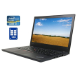 Ноутбук Б-класс Lenovo ThinkPad T470 / 14" (1920x1080) IPS Touch / Intel Core i5-7300U (2 (4) ядра по 2.6 - 3.5 GHz) / 16 GB DDR4 / 120 GB SSD / Intel HD Graphics 520 / WebCam / Две АКБ - 1