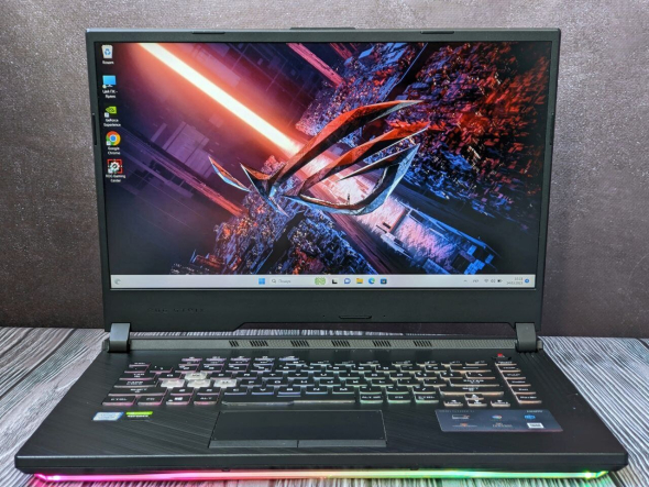 Ігровий ноутбук Asus Rog Strix / 15.6 &quot; (1920x1080) IPS / Intel Core i5-9300h (4 (8) ядра по 2.4-4.1 GHz) / 16 GB DDR4 / 512 GB SSD M. 2 + 2000 GB HDD / nVidia GeForce GTX 1660 Ti, 6 GB GDDR6, 192-bit - 2