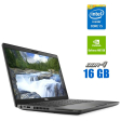 Игровой ноутбук Dell Latitude 5401 / 14" (1920x1080) IPS Touch / Intel Core i5-9400H (4 (8) ядра по 2.5 - 4.3 GHz) / 16 GB DDR4 / 256 GB SSD / nVidia GeForce MX150, 2 GB GDDR5, 64-bit / WebCam - 1
