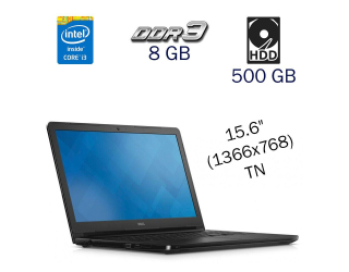 БУ Ноутбук Dell Vostro 3558 / 15.6&quot; (1366x768) TN / Intel Core i3-4005U (2 (4) ядра по 1.7 GHz) / 8 GB DDR3 / 500 GB HDD / Intel HD Graphics 4400 / WebCam / Windows 10 PRO Lic из Европы