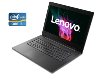 БУ Ультрабук Lenovo V130-14IKB / 14&quot; (1920x1080) IPS / Intel Core i5-8250U (4 (8) ядра по 1.6 - 3.4 GHz) / 8 GB DDR4 / 256 GB SSD /  Intel UHD Graphics 620 / WebCam / Win 10 Pro из Европы
